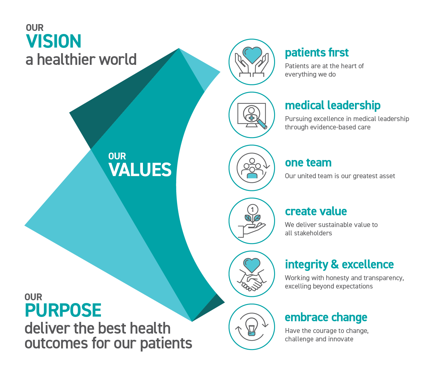 Vision Purpose Values Model 1